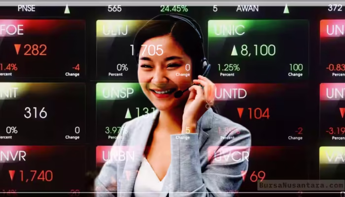 BRPT Meroket, AMMN Terjun: LQ45 Diwarnai Ekstrem Kinerja