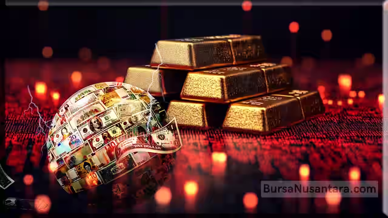 Dolar AS Menguat, Harga Emas Kehilangan Momentum