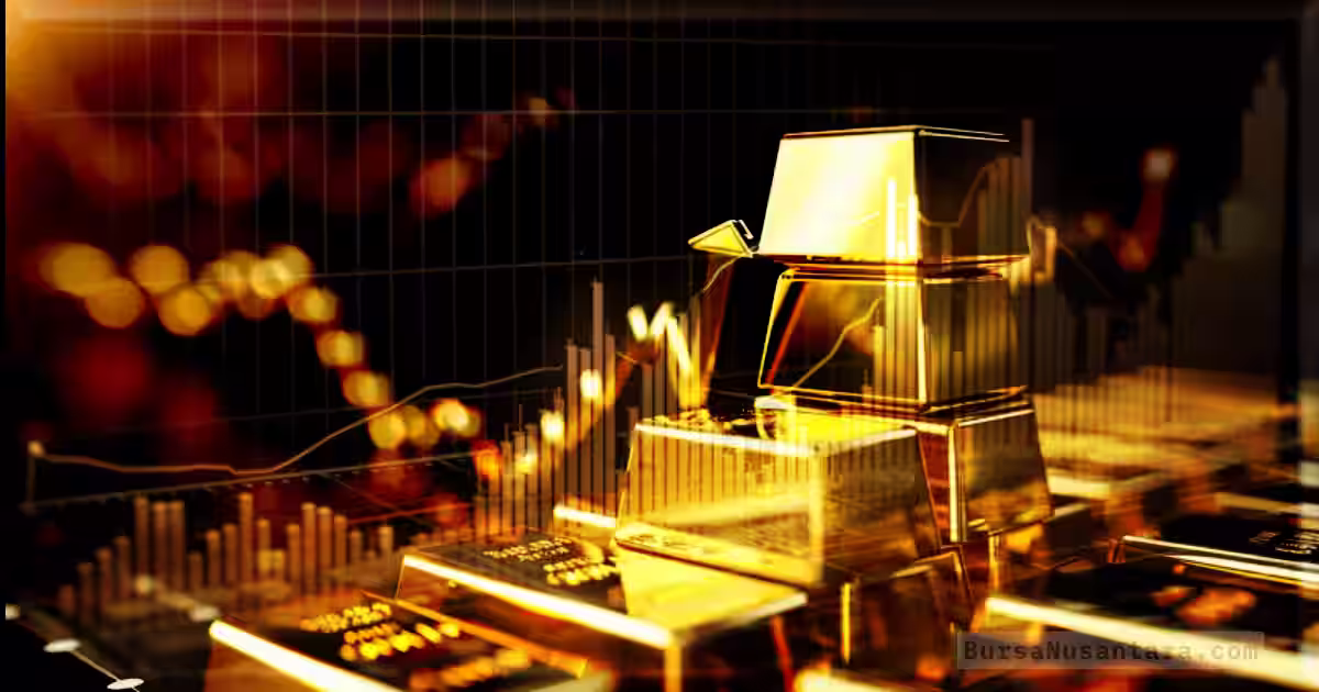 Emas Melesat Jelang Tenggat Tarif Trump, Investor Global Panik