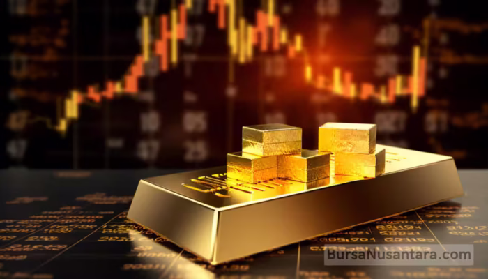 Harga Emas Bergerak Tipis di Tengah Bayang-Bayang Tarif Impor AS