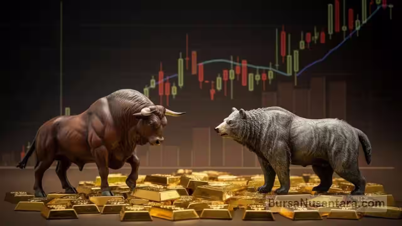 Harga Emas Melejit, Krisis Global dan Fed Jadi Katalis Kuat