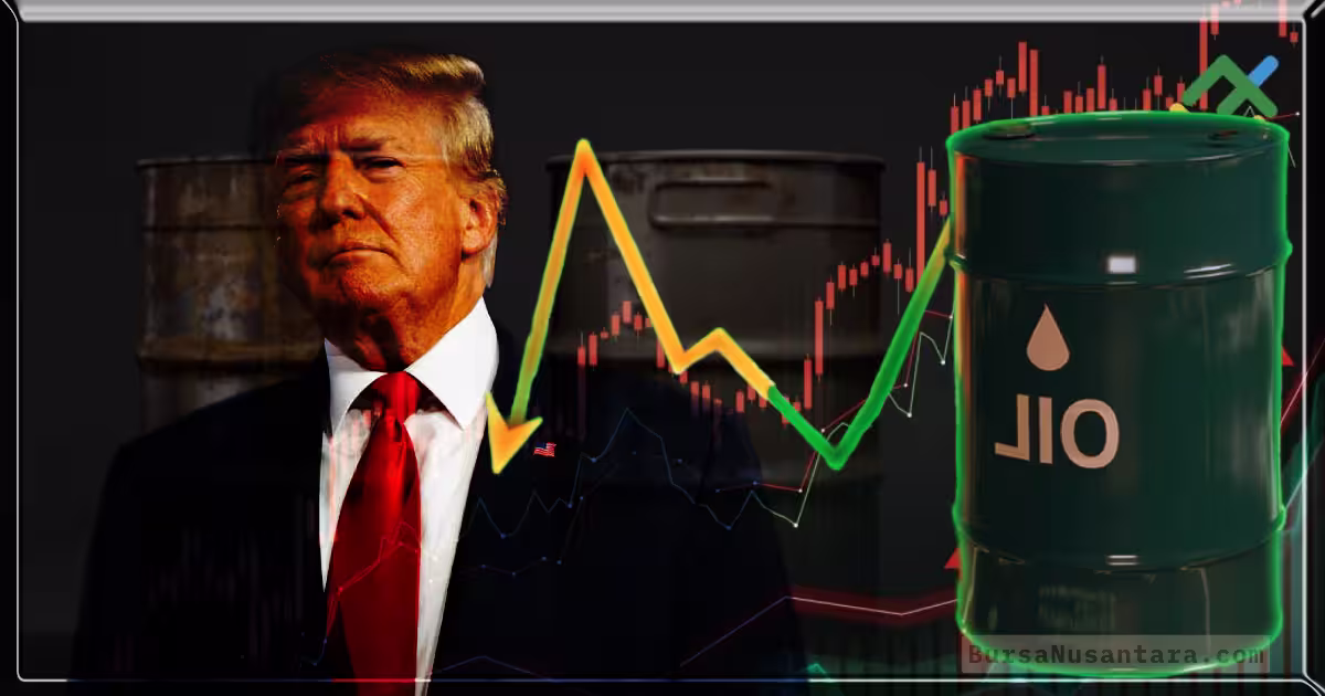 Harga Minyak Dunia Tertekan Tarif Dagang Trump dan Lonjakan Stok AS