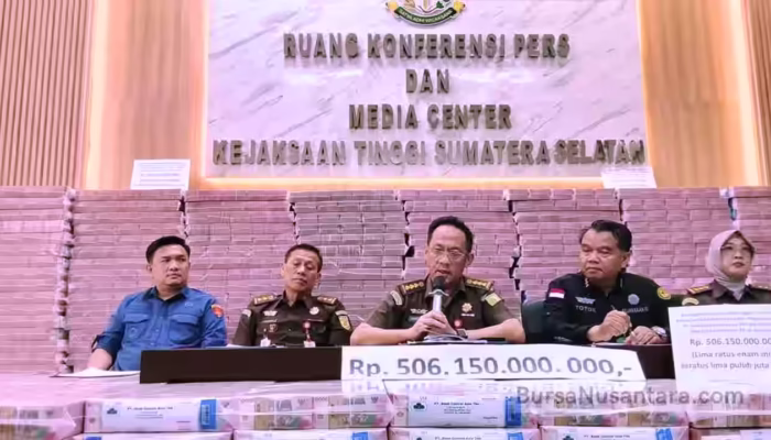 Kejati Sumsel Sita Rp 506 M, Kasus Kredit BUMN Seret Dua Perusahaan