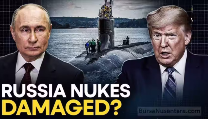 Trump Kirim Utusan ke Rusia, Kapal Selam AS Siaga Nuklir
