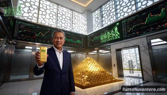 BRIS Jadi Bullion Bank Pertama, Laba 2026 Bidik Dua Digit!