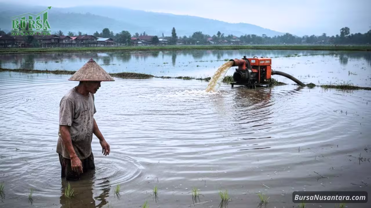 Banjir Kudus 2026 2.873 Hektare Sawah Terancam Puso!