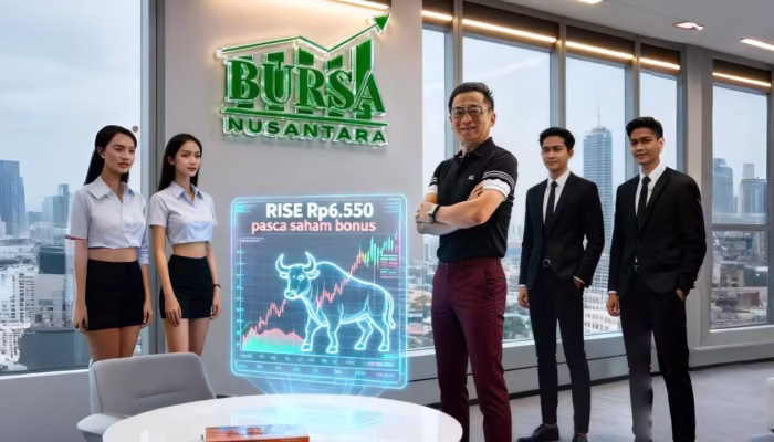 Harga Teoritis RISE Rp6.550, Saham Bonus Siap Banjiri Pasar!