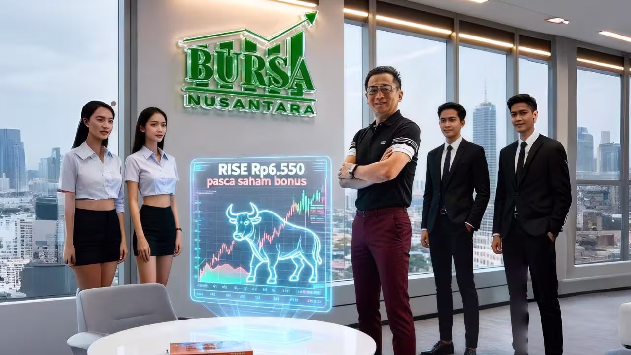 Harga Teoritis RISE Rp6.550, Saham Bonus Siap Banjiri Pasar!