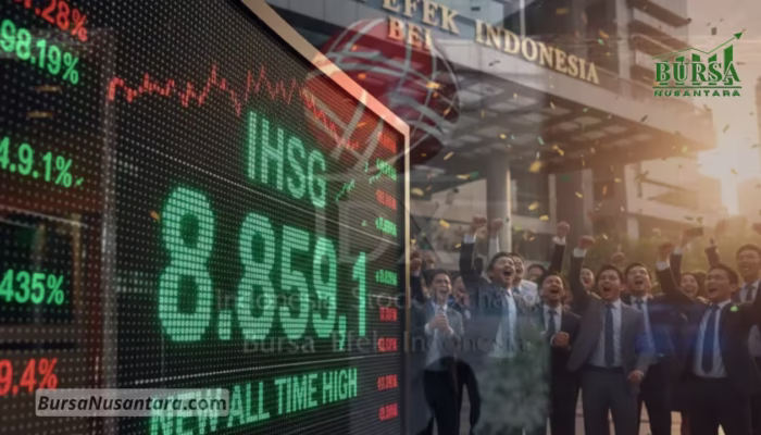 IHSG Cetak Rekor ATH 8.859! Transaksi Tembus Rp 30 Triliun