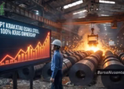 Krakatau Steel (KRAS) Ungkap Alasan Osaka Steel Hengkang