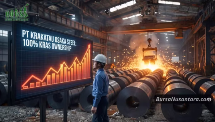 Krakatau Steel (KRAS) Ungkap Alasan Osaka Steel Hengkang