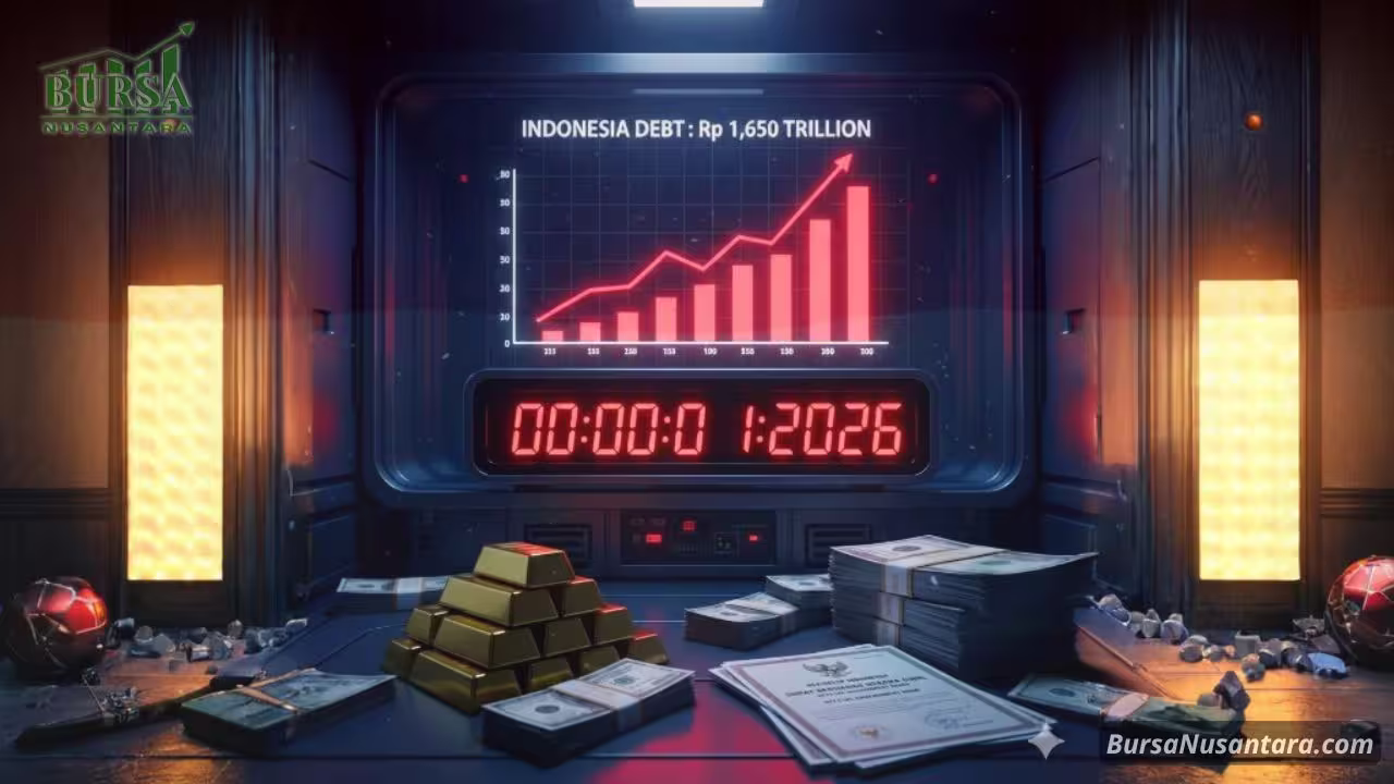 Utang Baru RI 2026 Rp832 T, Risiko Gagal Bayar Mengintai