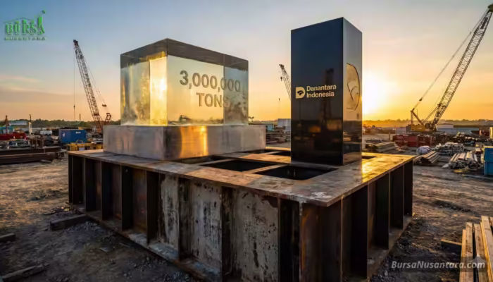Danantara Groundbreaking Pabrik Baja 3 Juta Ton Bulan Depan