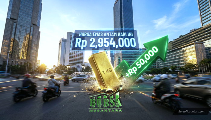 Harga Emas Antam Hari Ini Naik Jadi Rp 1.480.000 per Gram!