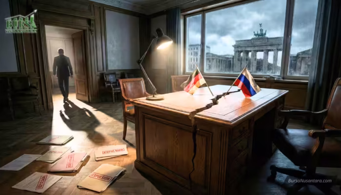 Hubungan Diplomatik Rusia Jerman Memanas: Diplomat Diusir!
