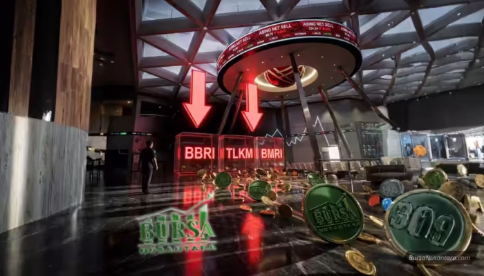 IHSG Tertekan! Asing Net Sell Massive di 3 Saham Unggulan