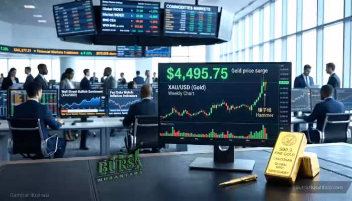 Prediksi Harga Emas Pekan Ini: Wall Street Mulai Bullish
