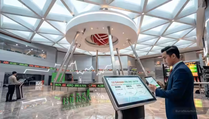 Saham Paling Aktif Pekan Ini BUMI dan Perbankan Mendominasi