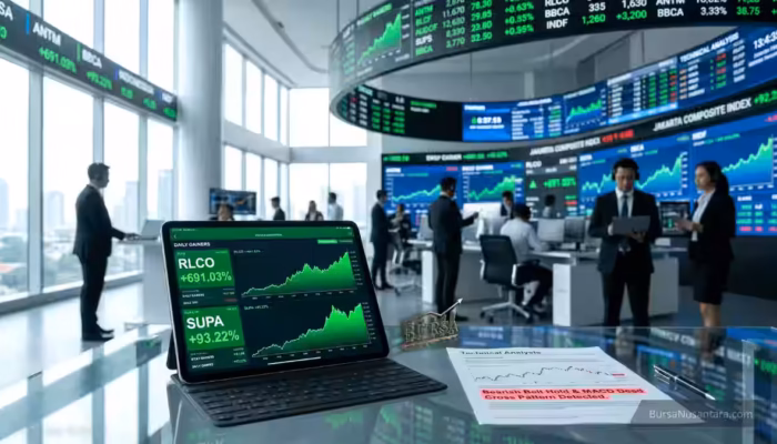 Saham RLCO Melesat 691% Waspada Sinyal Merah IHSG