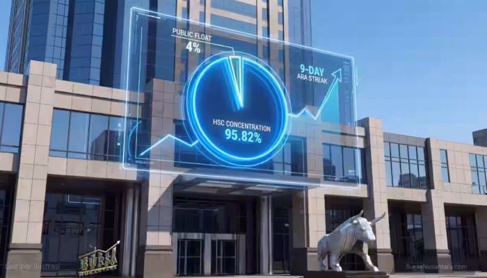 Analisis Saham WBSA: BEI Sorot Konsentrasi Saham 95 Persen