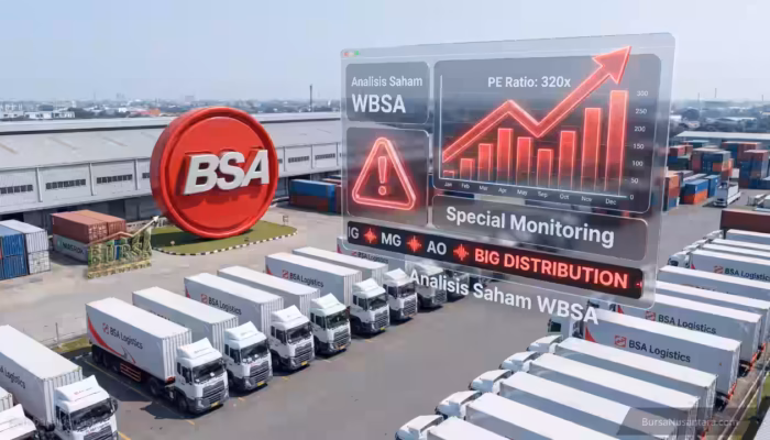 Analisis Saham WBSA: Bull Trap di Balik Rally 600%?