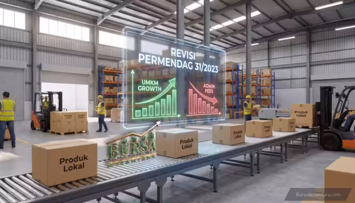 Aturan E-commerce Terbaru Proteksi UMKM dari Biaya Digital