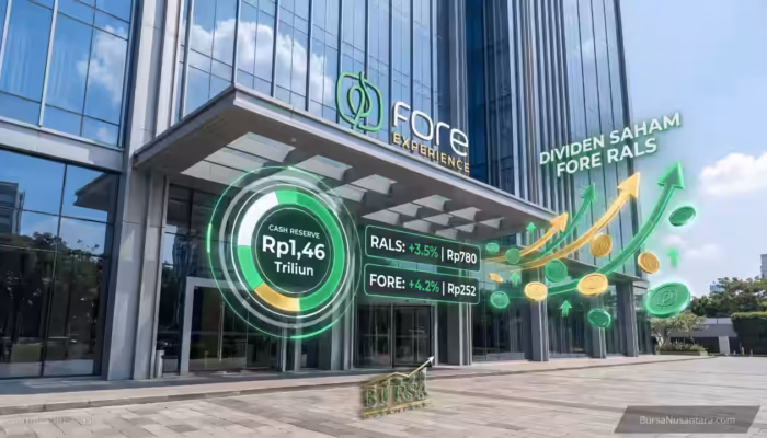 Dividen Saham FORE RALS Cek Potensi Yield dari Kas Tebal