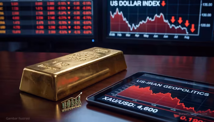 Harga Emas Dunia US$4.600 Sinyal Bahaya Inflasi Global