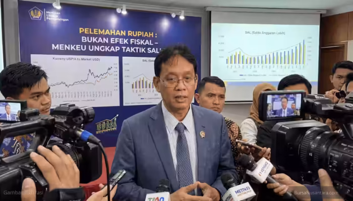 Pelemahan Rupiah Bukan Efek Fiskal, Menkeu Ungkap Taktik SAL