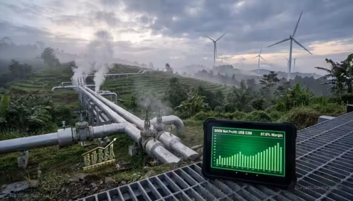 Prospek Saham BREN Laba Tembus US$53 Juta, Sinyal Bullish