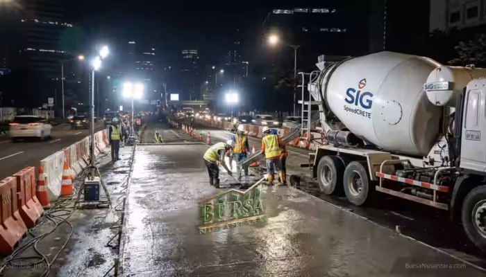 Prospek Saham SMGR Beton SIG Atasi Rugi Macet Rp100 T