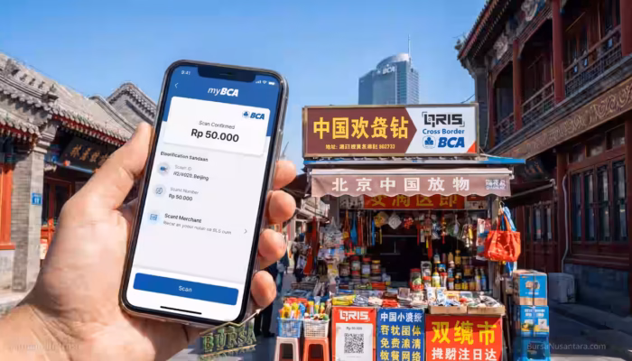QRIS Cross Border BCA Tembus China Transaksi Melejit 318%