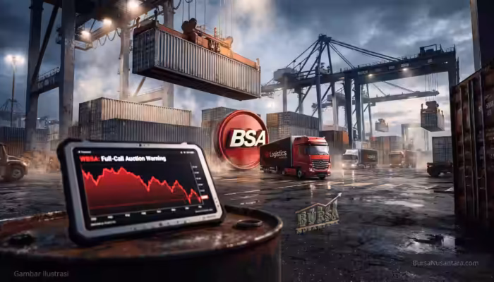 Suspen Dibuka, Saham WBSA Masuk FCA: Sinyal Bahaya?